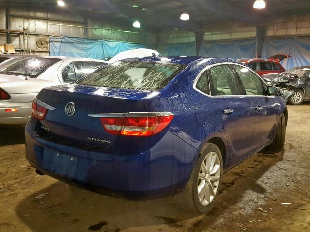 1G4PR5SK5D4131287 - 2013 BUICK VERANO CON BLUE photo 4