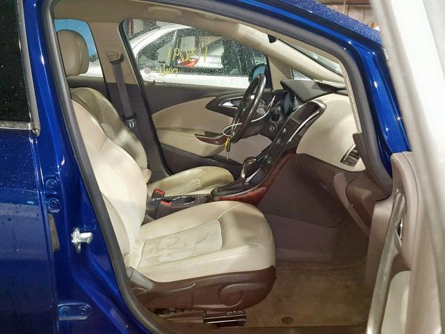 1G4PR5SK5D4131287 - 2013 BUICK VERANO CON BLUE photo 5