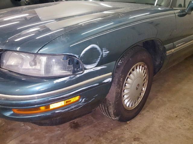 1G4HR52K1VH611941 - 1997 BUICK LESABRE LI GREEN photo 9