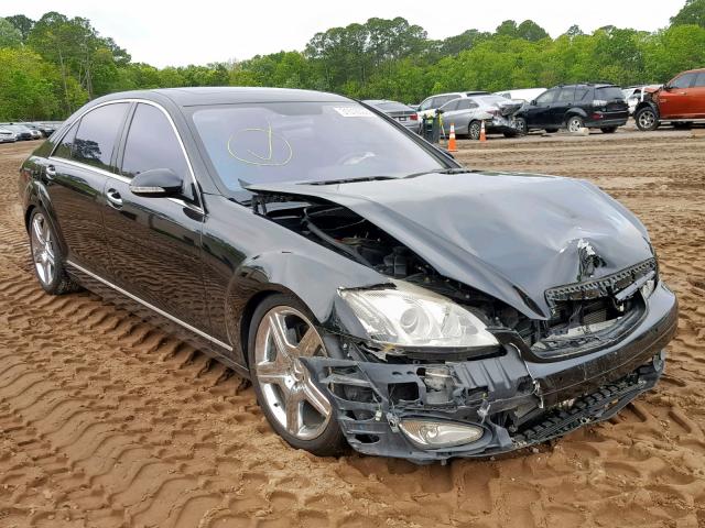 WDDNG71X87A050306 - 2007 MERCEDES-BENZ S 550 BLACK photo 1