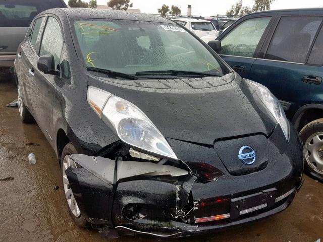 1N4AZ0CP1DC416510 - 2013 NISSAN LEAF S GRAY photo 1