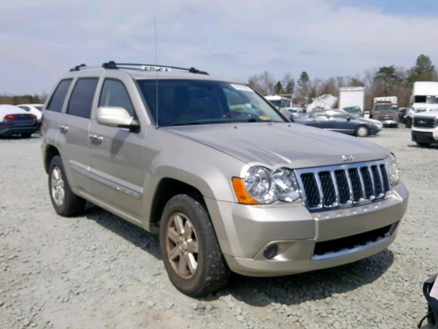 1J8HR68248C122395 - 2008 JEEP GRAND CHER GOLD photo 1