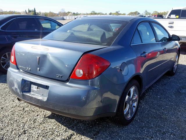 1G2ZH558264132520 - 2006 PONTIAC G6 GT GRAY photo 4