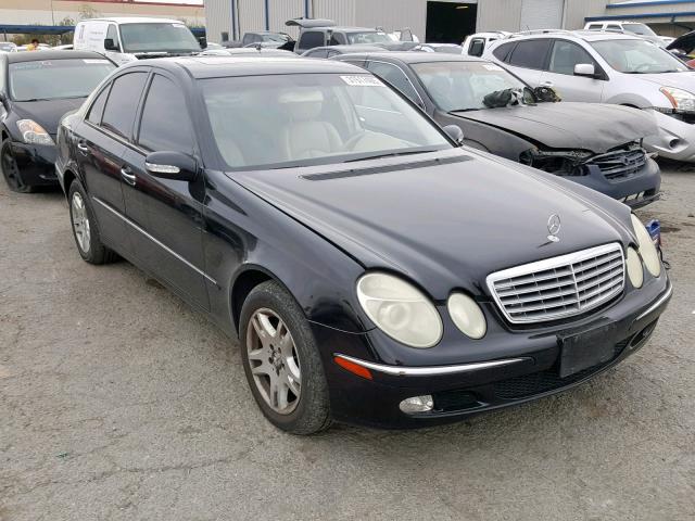 WDBUF65J03A206176 - 2003 MERCEDES-BENZ E 320 BLACK photo 1