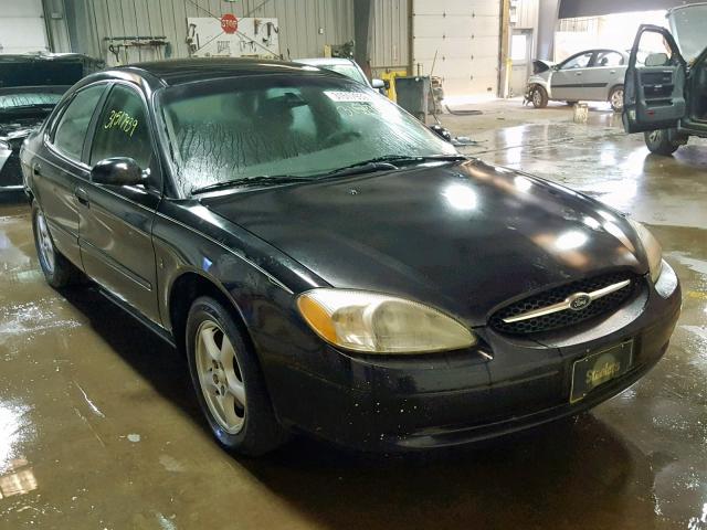 1FAFP55232A204422 - 2002 FORD TAURUS SES BLACK photo 1