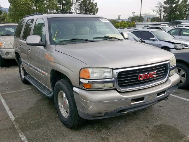 1GKEK13T61R144763 - 2001 GMC YUKON BEIGE photo 1