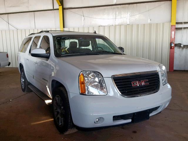 1GKS1KE0XDR365110 - 2013 GMC YUKON XL C WHITE photo 1