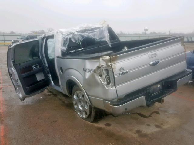 1FTFW1ET2CFB71710 - 2012 FORD F150 SUPER SILVER photo 3