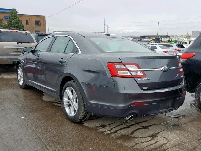 1FAHP2H88JG117876 - 2018 FORD TAURUS SEL GRAY photo 3