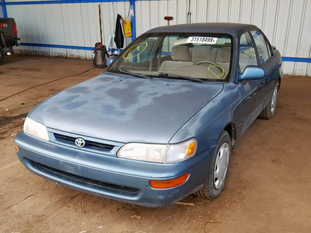 1NXBB02E3TZ387664 - 1996 TOYOTA COROLLA DX BLUE photo 2