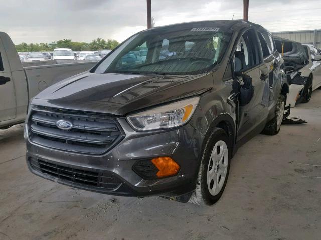 1FMCU0F71HUA46099 - 2017 FORD ESCAPE S CHARCOAL photo 2