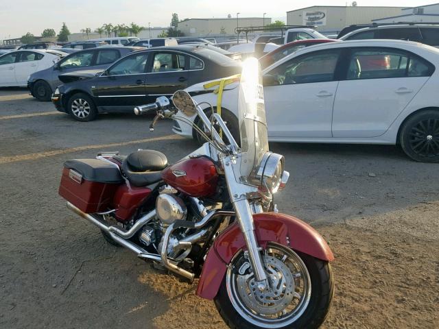 1HD1FRW364Y716447 - 2004 HARLEY-DAVIDSON FLHRCI BURGUNDY photo 1