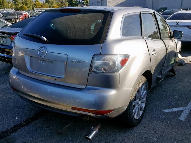 JM3ER2BM9B0355153 - 2011 MAZDA CX-7 GRAY photo 4