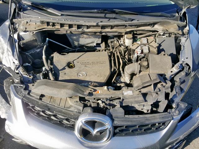 JM3ER2BM9B0355153 - 2011 MAZDA CX-7 GRAY photo 7