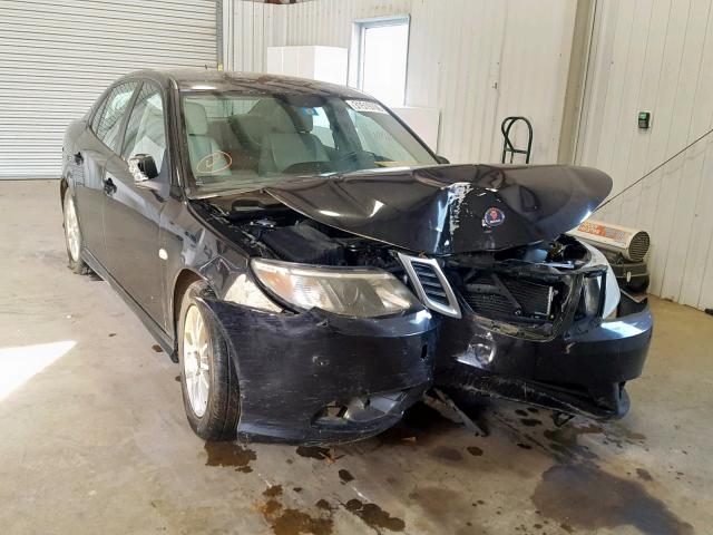 YS3FB49Y581008789 - 2008 SAAB 9-3 2.0T BLACK photo 1