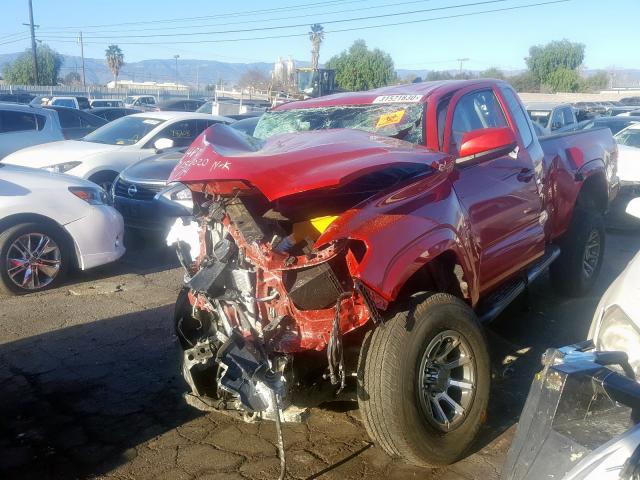 5TFRX5GN4JX130244 - 2018 TOYOTA TACOMA ACCESS CAB  photo 2