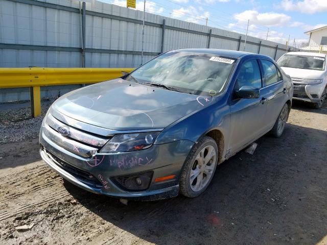 3FAHP0HG3CR420118 - 2012 FORD FUSION SE  photo 2