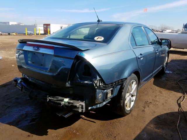 3FAHP0JA5BR111724 - 2011 FORD FUSION SEL  photo 4