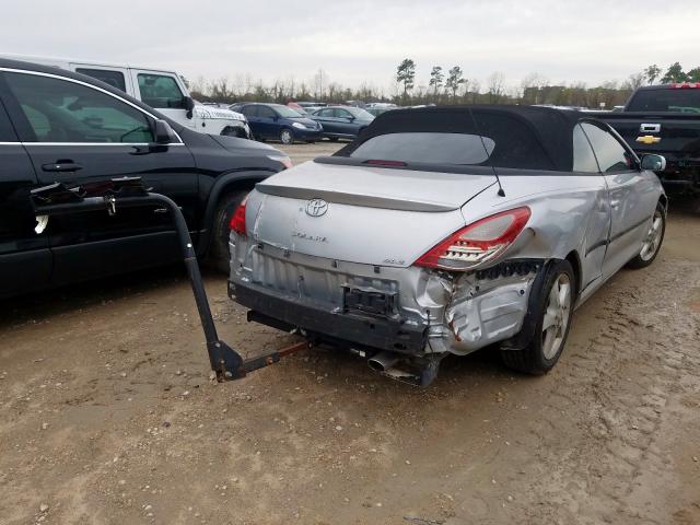 4T1FA38P28U139279 - 2008 TOYOTA CAMRY SOLARA SE  photo 4