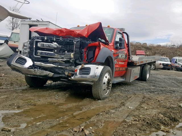 1FDUF5HT4GEA46337 - 2016 FORD F550 SUPER RED photo 2