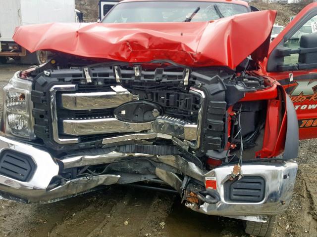 1FDUF5HT4GEA46337 - 2016 FORD F550 SUPER RED photo 7