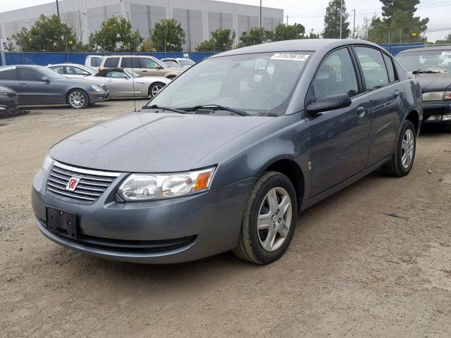 1G8AJ55F57Z201937 - 2007 SATURN ION LEVEL CHARCOAL photo 2