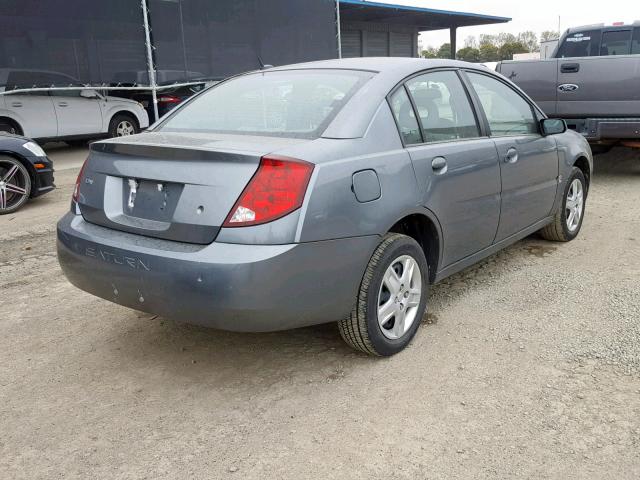 1G8AJ55F57Z201937 - 2007 SATURN ION LEVEL CHARCOAL photo 4