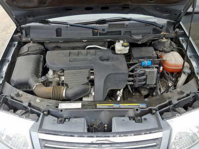 1G8AJ55F57Z201937 - 2007 SATURN ION LEVEL CHARCOAL photo 7