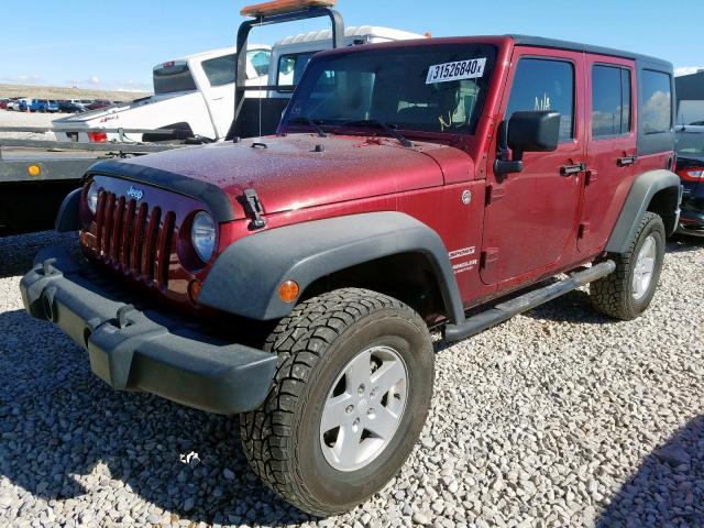 1C4BJWDG2CL112933 - 2012 JEEP WRANGLER UNLIMITED SPORT  photo 2