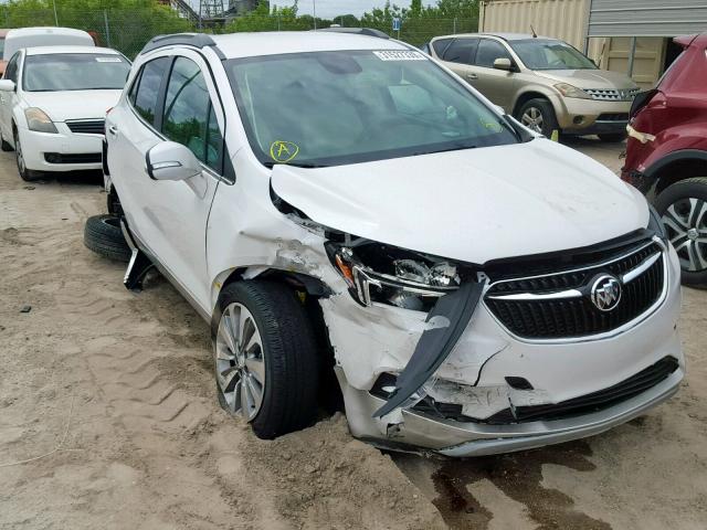 KL4CJASB6KB713209 - 2019 BUICK ENCORE PRE WHITE photo 1