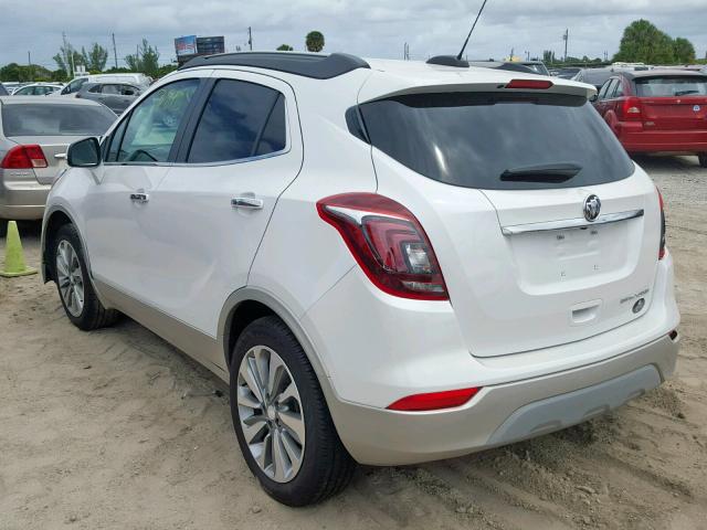 KL4CJASB6KB713209 - 2019 BUICK ENCORE PRE WHITE photo 3