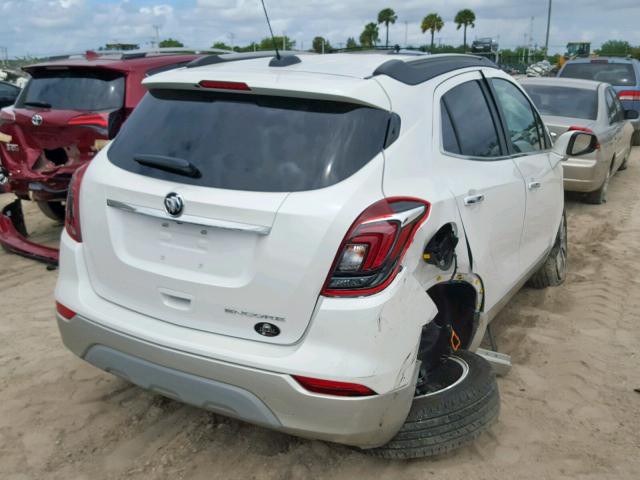 KL4CJASB6KB713209 - 2019 BUICK ENCORE PRE WHITE photo 4