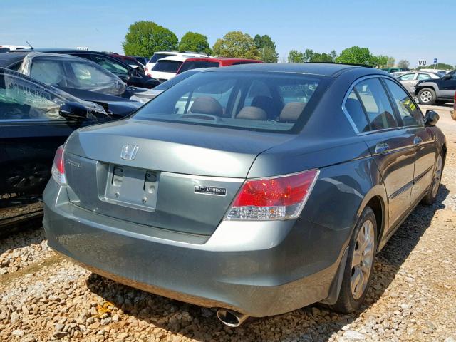 1HGCP2F79AA167771 - 2010 HONDA ACCORD EX BLUE photo 4