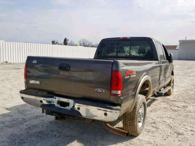 1FTWW31P86EA07862 - 2006 FORD F350 SRW S BROWN photo 4