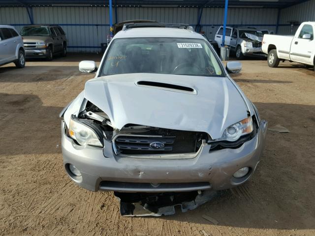 4S4BP68C166320886 - 2006 SUBARU LEGACY OUT SILVER photo 9