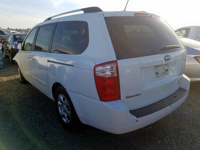 KNDMG4C32A6342249 - 2010 KIA SEDONA LX  photo 3