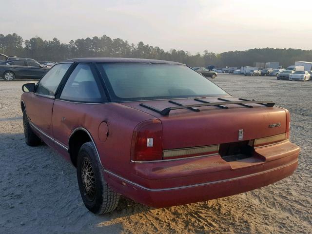 1G3WH14W8JD331376 - 1988 OLDSMOBILE CUTLASS SU BURGUNDY photo 3