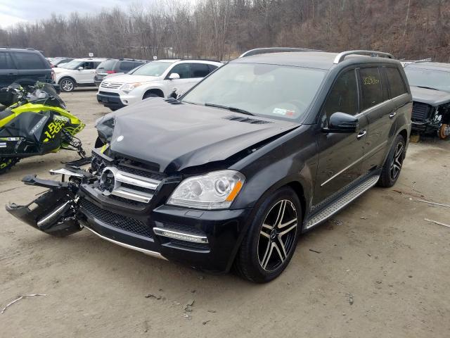 4JGBF7BE0CA801496 - 2012 MERCEDES-BENZ GL 450 4MATIC  photo 2