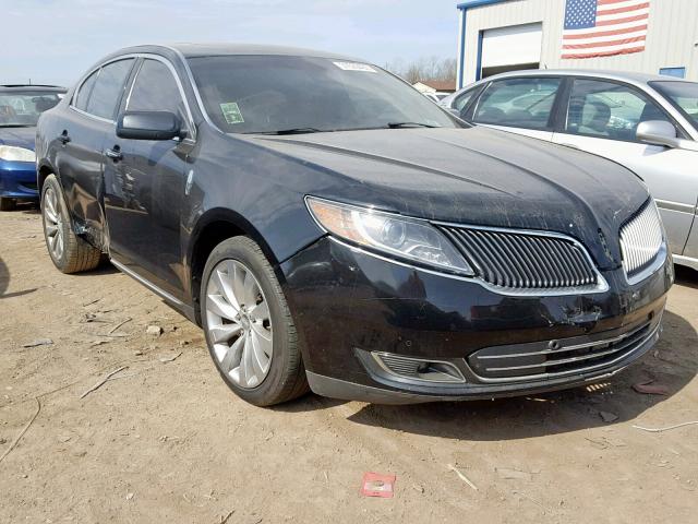 1LNHL9DK8DG608383 - 2013 LINCOLN MKS BLACK photo 1