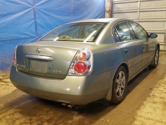 1N4AL11DX6C268005 - 2006 NISSAN ALTIMA S GREEN photo 4