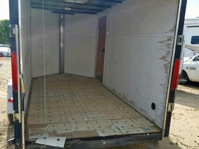 5TTBE15156D001449 - 2006 CARGO TRAILER BLACK photo 6