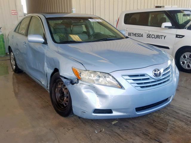 4T1BE46K37U568106 - 2007 TOYOTA CAMRY NEW BLUE photo 1