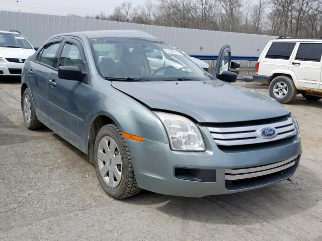 3FAFP06Z96R124777 - 2006 FORD FUSION S GREEN photo 1