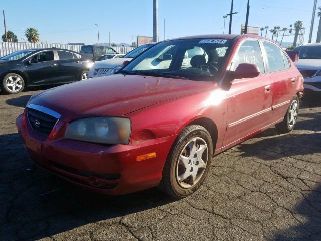 KMHDN46D44U872938 - 2004 HYUNDAI ELANTRA GLS  photo 2