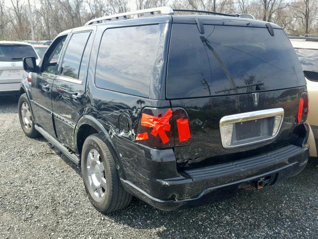 5LMFU27515LJ13658 - 2005 LINCOLN NAVIGATOR BLACK photo 3