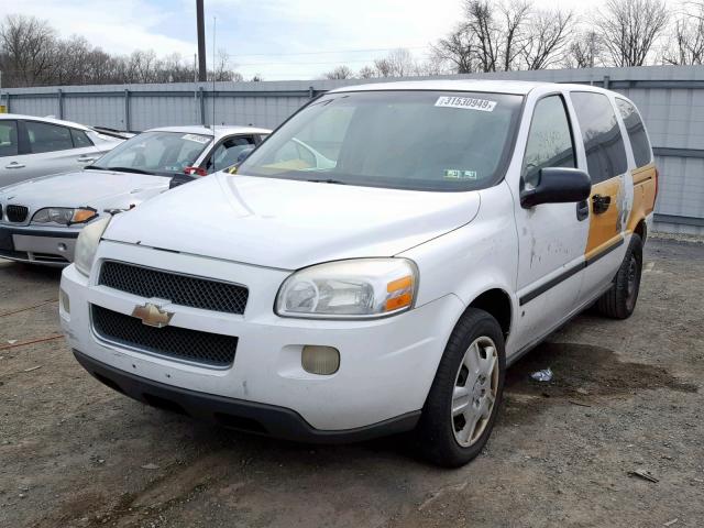 1GNDV23L26D209821 - 2006 CHEVROLET UPLANDER L თეთრი ფოტო 2
