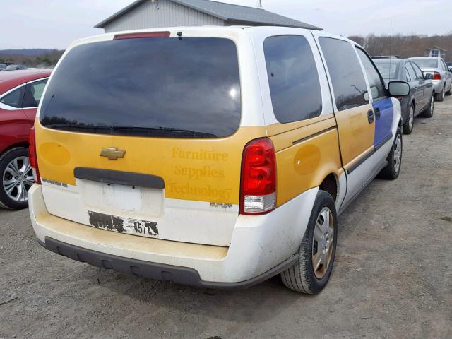 1GNDV23L26D209821 - 2006 CHEVROLET UPLANDER L თეთრი ფოტო 4