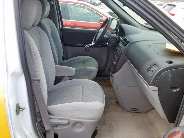 1GNDV23L26D209821 - 2006 CHEVROLET UPLANDER L თეთრი ფოტო 5