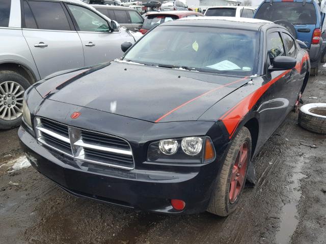 2B3LK33GX8H267544 - 2008 DODGE CHARGER SX BLACK photo 2