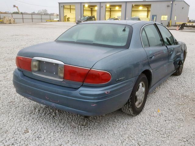 1G4HP54K314296192 - 2001 BUICK LESABRE CU BLUE photo 4